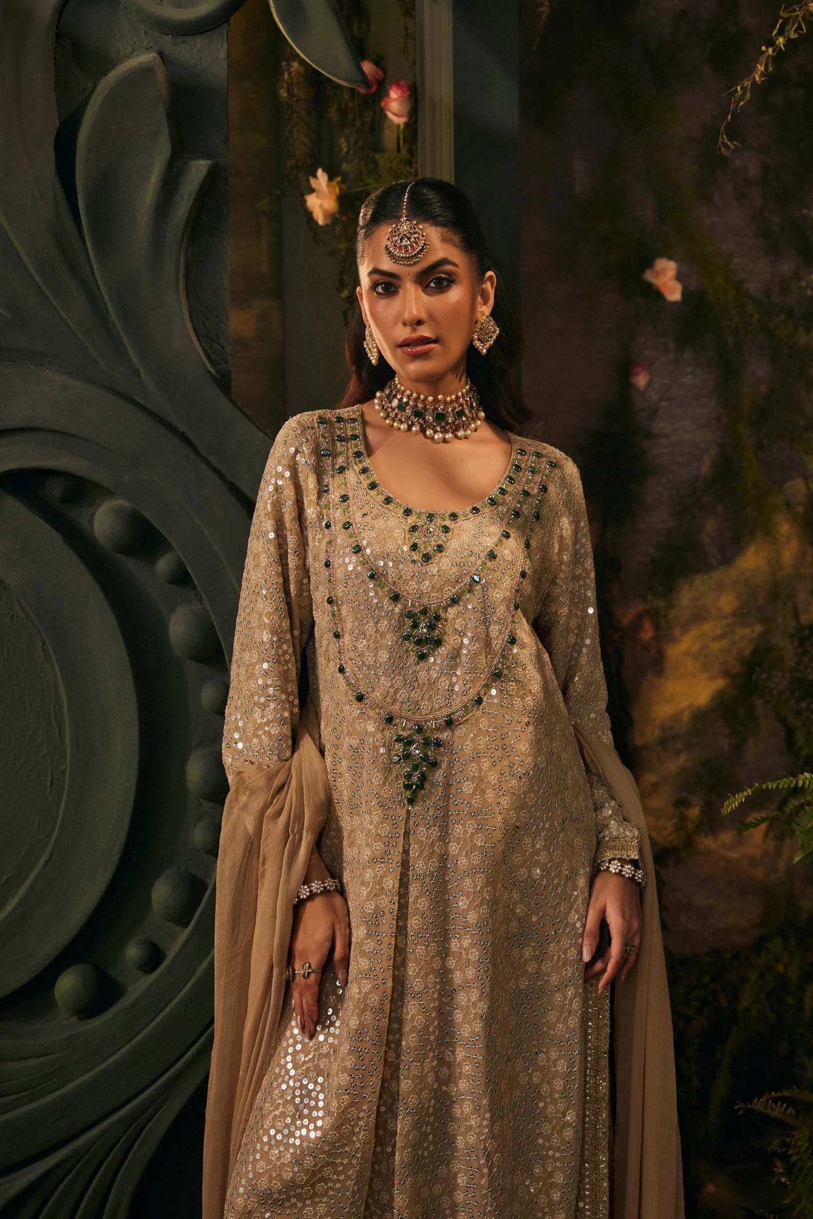 Noor-e-Mastani Embellished Anarkali Set - Image 2