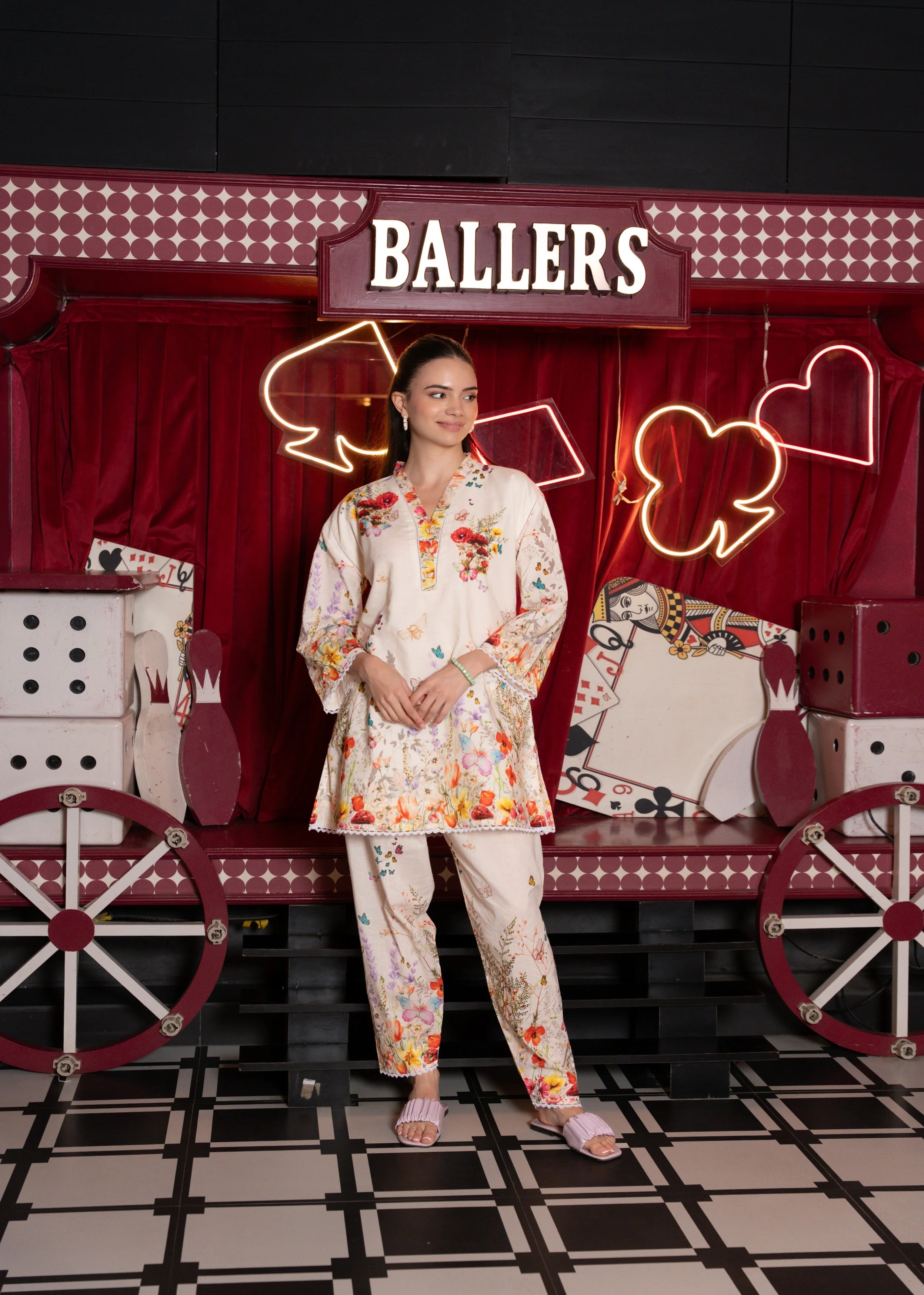 Meadow Printed Cotton Co-ord Set - Image 3