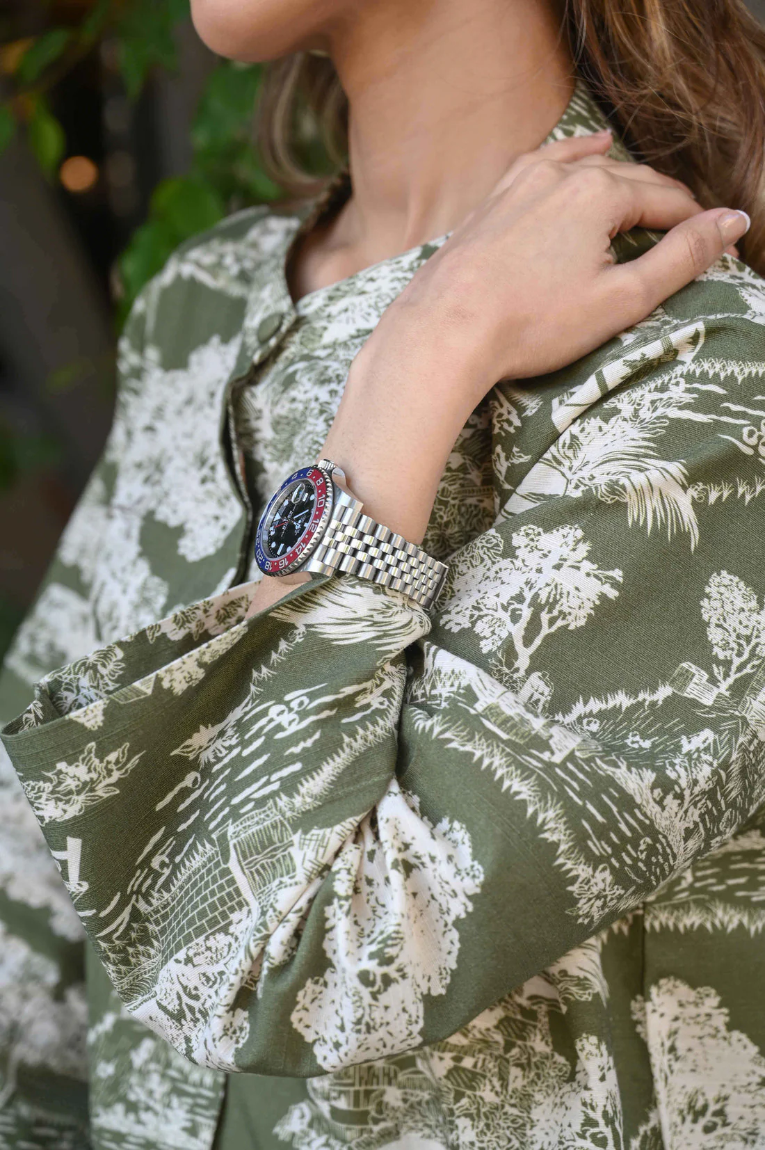 Olive Green Premium Linen Co-Ord Set - Image 3