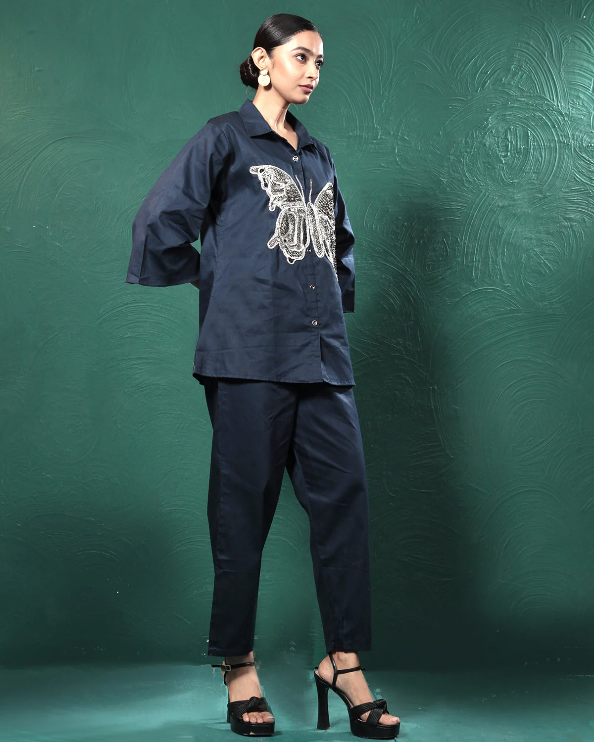 Blue Butterfly Co-Ord Set - Image 3