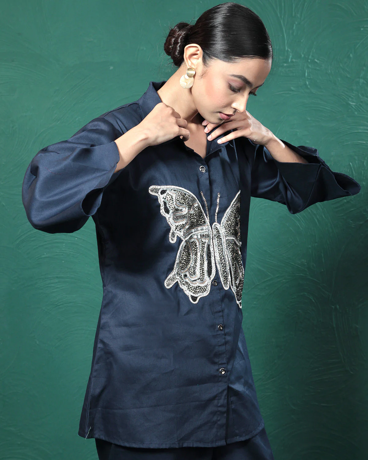 Blue Butterfly Co-Ord Set - Image 6