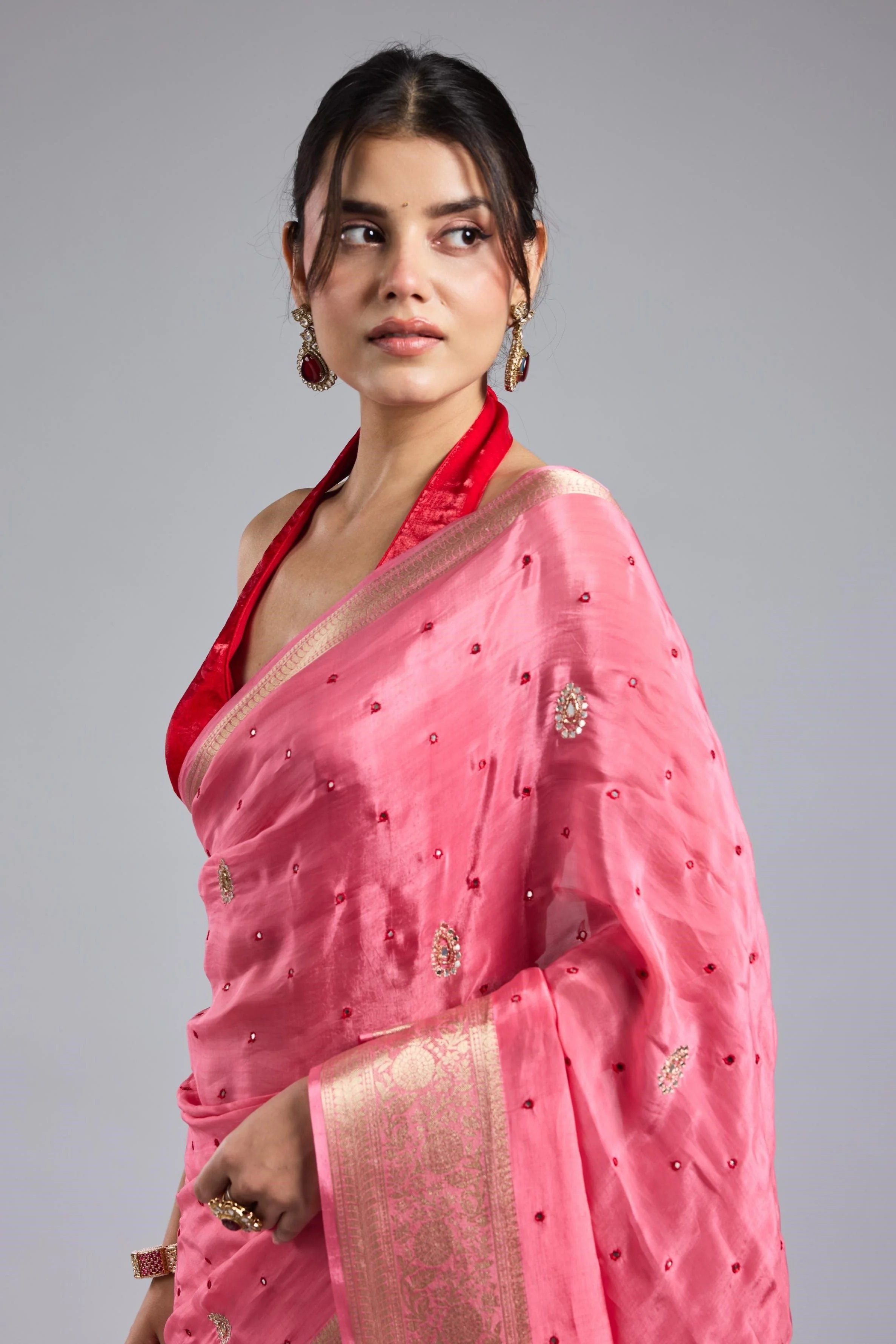Rose Rani Dola Silk Saree - Image 7