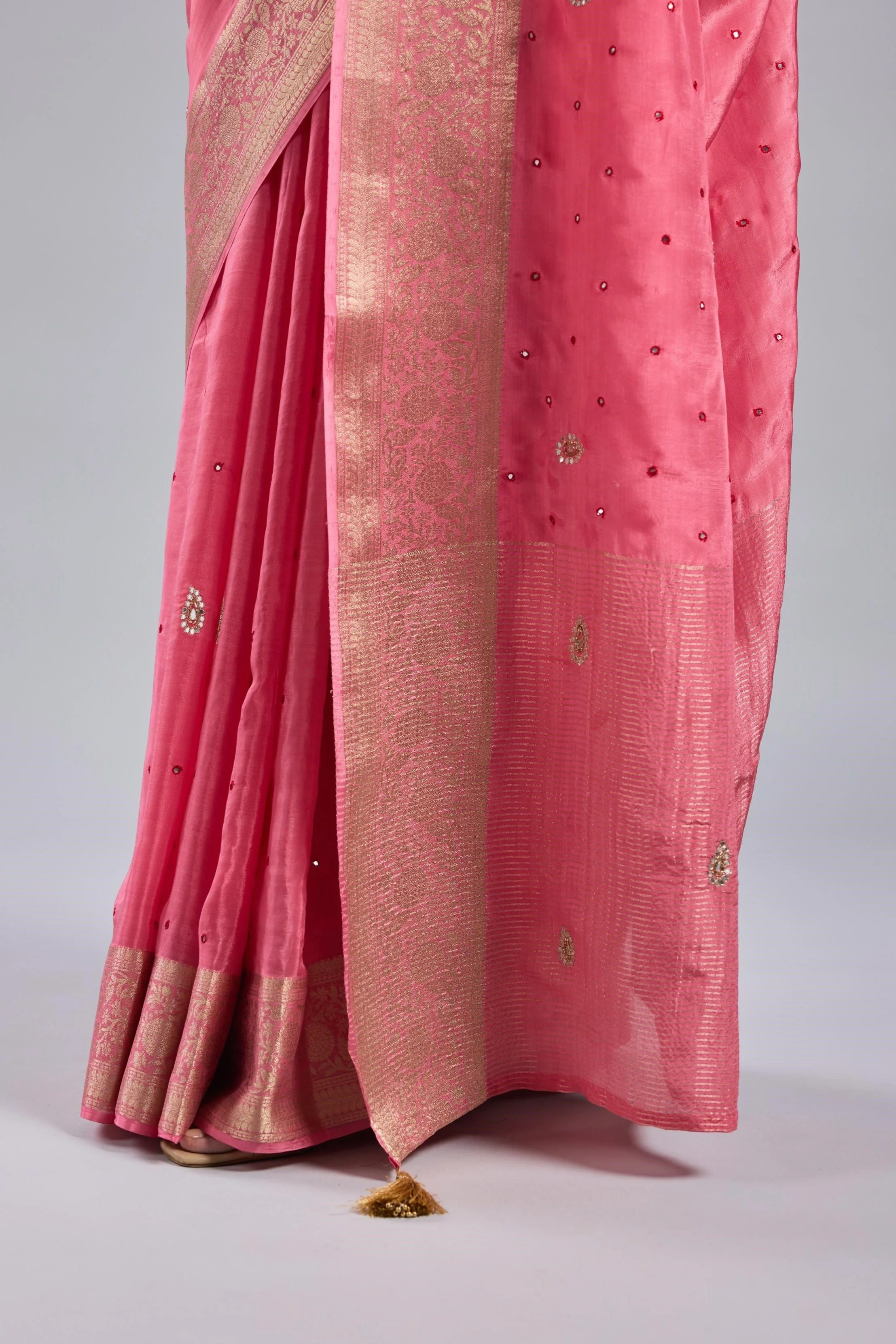 Rose Rani Dola Silk Saree - Image 9