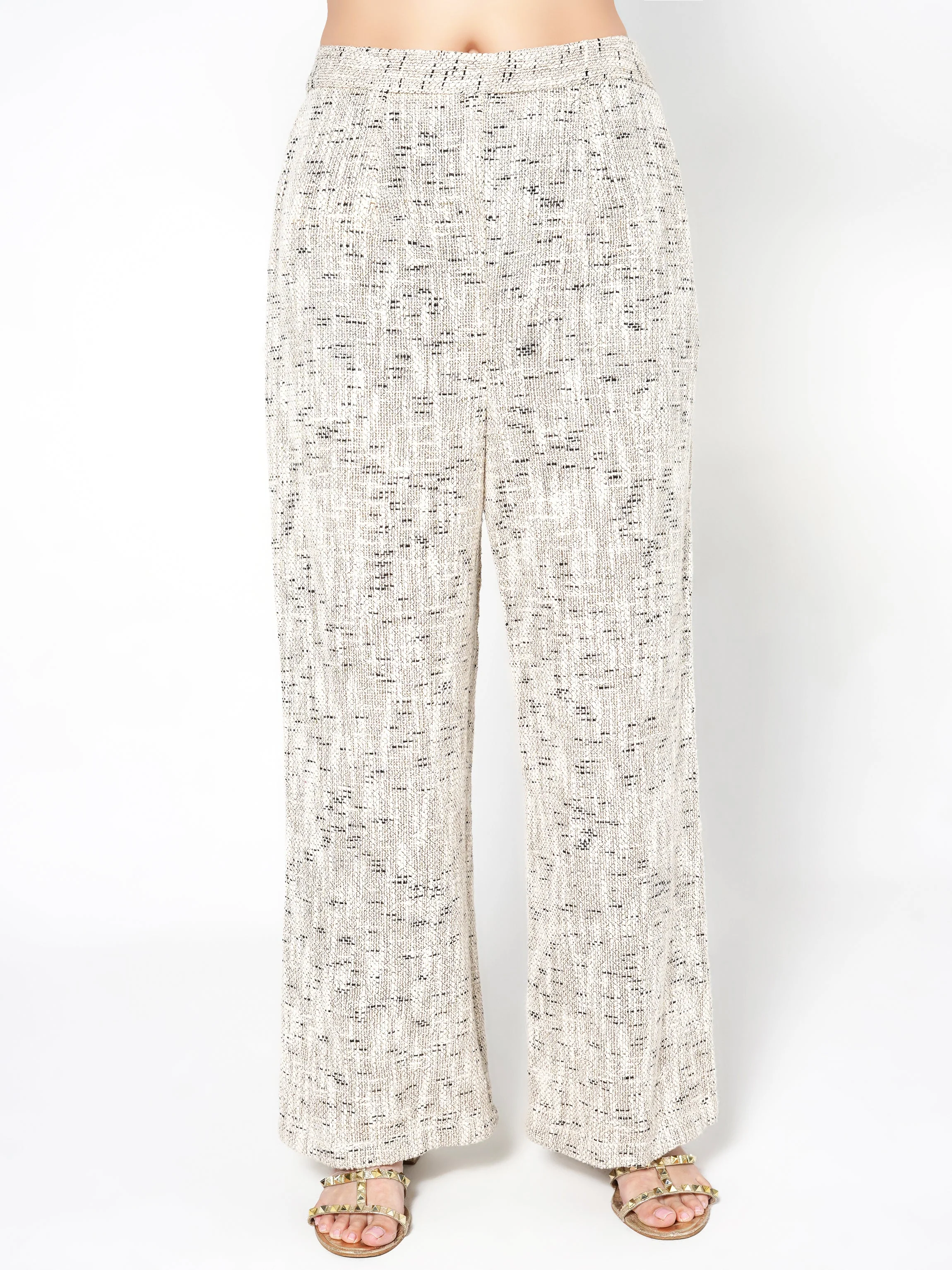 Speckled Beige Beaded Jute Co-ord Set - Image 5